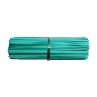 Zeleně ošetřené bambusové tyčinky - 60 cm - 10 ks - 