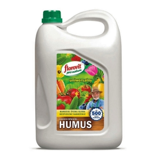 Višenamjensko organsko-mineralno gnojivo s humusom - Pro Natura - Florovit - 5 litara - 