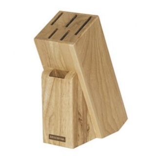 WOODY knife storage block - for 5 knives and a sharpener