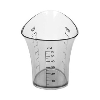 Staklena čaša za mjerenje - PRESTO - 