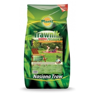 Slow growing lawn - lawn seed mix for less frequently mown lawns - Planta - 15 kg - for 600 m²