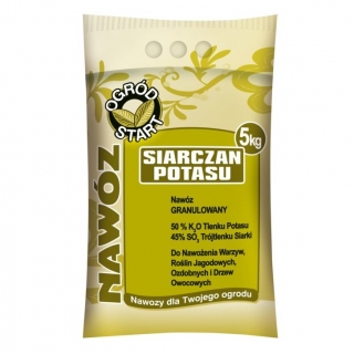 Sulfate de potassium - engrais granulé de jardin - 5 kg - 