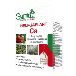 Help Plant Ca - against stone fruit breaking on trees and leaf blade deformation - Sumin® - 20 ml