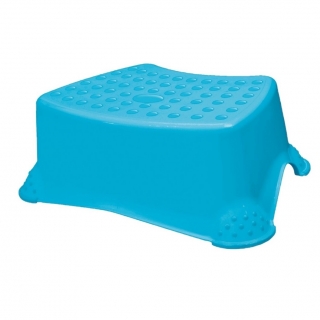 Non-slip child step stool "Tomek Little Duck" - blue