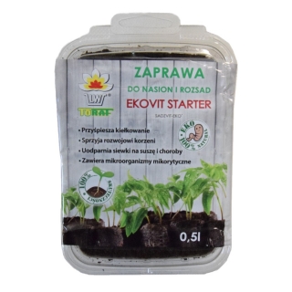 Pansament pentru semințe și răsaduri - Ekovit Starter - 500 ml - 