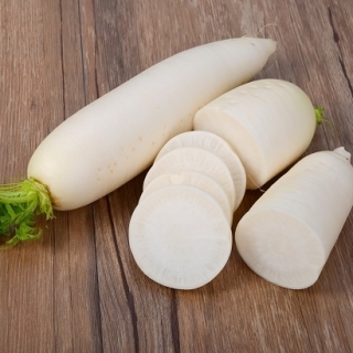 Củ cải trắng Agata - giống mùa hè có củ thuôn dài - HẠT GIỐNG - 