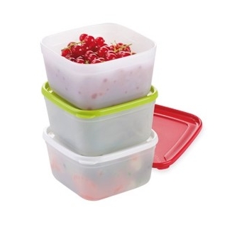 Caixas de freezer saudáveis - PUREZA - 0,5 l - 3 unidades - 