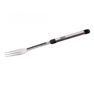 Vidlička na grilovanie z nehrdzavejúcej ocele - 49 cm; vidlička na vyrezávanie mäsa - 