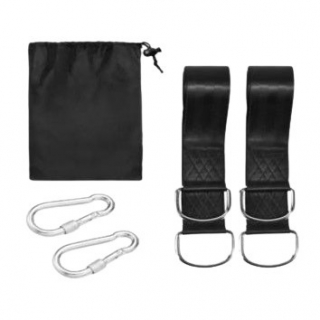 Hammock hanging sets - straps with carabiner hooks - max. load 1000 kg