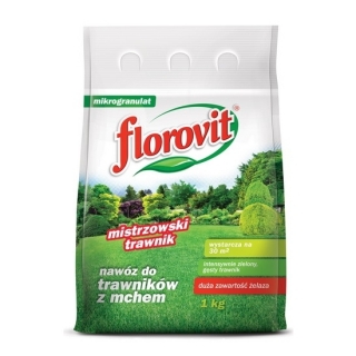 Gödselmedel för mossinfekterade gräsmattor - Florovit - 15 kg - 