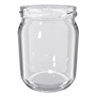 Glas twist-off krukker, mason krukker - fi 82 - 540 ml - 160 stk. - 