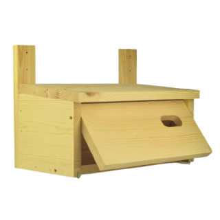 Greita kita dėžutė su lentjuostėmis, kad būtų lengva montuoti - žalia mediena - 