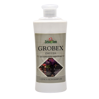 Grobex - kapakmeņu tīrīšanas un konservēšanas emulsija - Zielony Dom - 400 ml - 