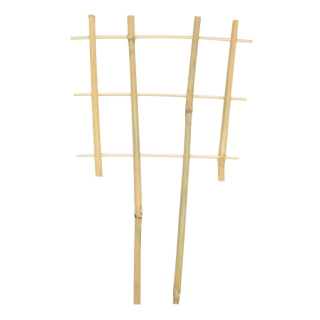 Escada de apoio em bambu S4 - 35 cm - 
