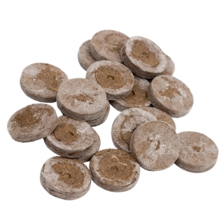 Expandable peat pellets 18 mm - 200 pieces