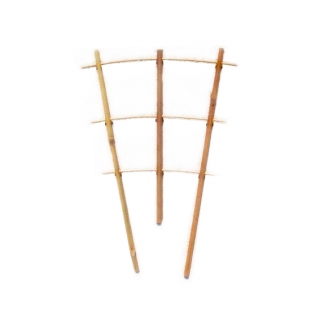 Rebrík na podporu rastlín z bambusu S3 - 45 cm - 