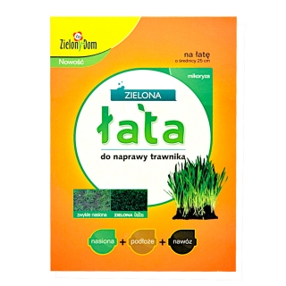 Green Patch Lawn Repair Kit - seeds + fertiliser + substrate + mycorrhiza