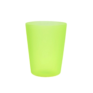Copo de plástico 0,25 l - verde fresco - 