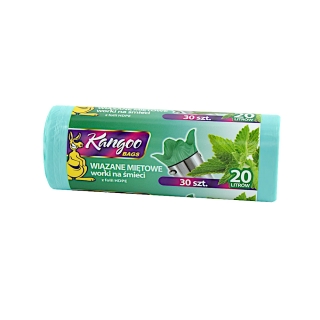 Scented quick-tie willow-green bin bags - 20 litre - 30 pcs