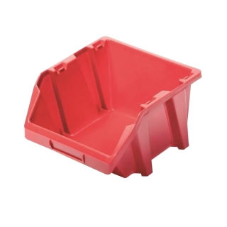 Кутия с инструменти, табла за работилница Bineer Short - 19,8 x 21,4 cm - червена - 