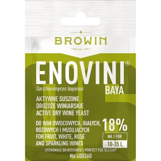 Fermento de vinho seco - Enovini BAYA - 7 g - 