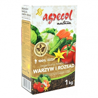 EKO Organické hnojivo na zeleninu a sazenice - Agrecol® - 1 kg - 