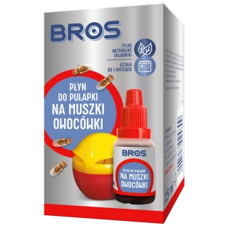 Piège à mouches des fruits liquide - Bros - 15 ml - 