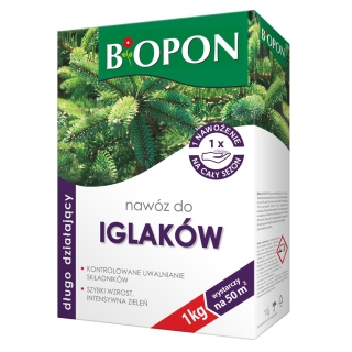 Long-lasting conifer fertilizer - BIOPON® - 1 kg