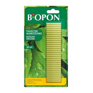 Green plants' fertilizing sticks - BIOPON® - 30 pcs