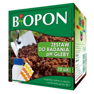 Комплект за тестване на pH на почвата BIOPON - 