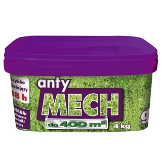 Anty-Mech (Anti-Moss) - ปุ๋ยสนามหญ้าขนาดเล็ก - พื้นผิว - 4 กก - 