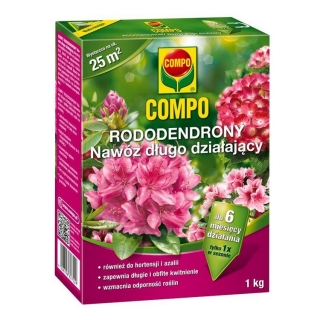 Långvarigt rododendrongödselmedel - upp till 6 månaders verkan - Compo® - 1 kg - 