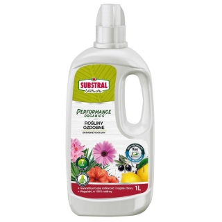 Fertilizante 100% natural para plantas ornamentais Performance Organics - Substral - 1 litro - 