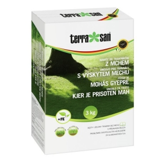 Fertilizer for lawns with moss - Terrasan - 3 kg