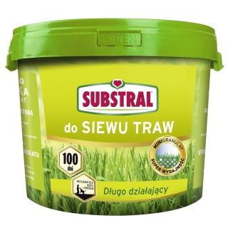 Дълготраен тор за допълнително засяване на трева - 100 дни (100 дни) - Substral® - 5 кг - 