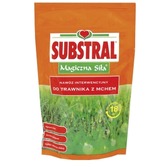 Intervention fertilizer for lawn with moss "Magic Strength" - Substral - 350 g