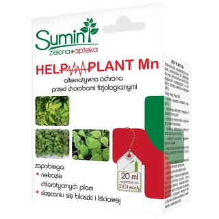 Pomôžte Plant Mn - proti nekróze chlorotických škvŕn a skrúteniu listov - Sumin® - 20 ml - 