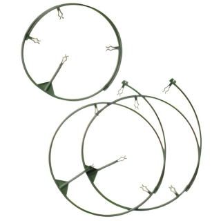 Anéis de suporte de plantas - ø30 - 40 cm - 3 peças - 