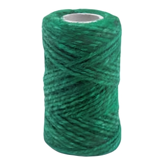 Groene jute touw - 30 g / 15 m - 