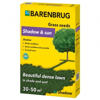 Tappeto erboso "Shadow Gazon" - mix di varietà di erbe ornamentali per siti ombreggiati - 1 kg