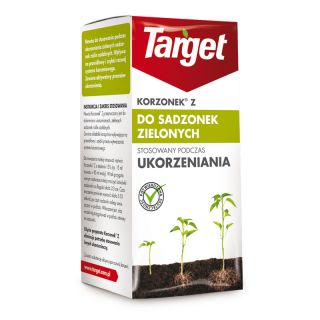 "Korzonek Z" for taking root of green ornamental plants, e.g. geraniums and other home plants