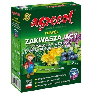 Talaj savanyító műtrágya tűlevelűek, áfonyák és rododendronok számára - Agrecol® - 1,2 kg - 