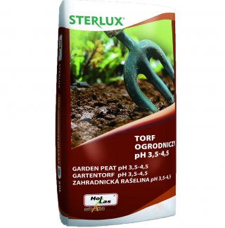 Savas kerti tőzeg - pH 3,5 - 4,5 - 20 liter - 