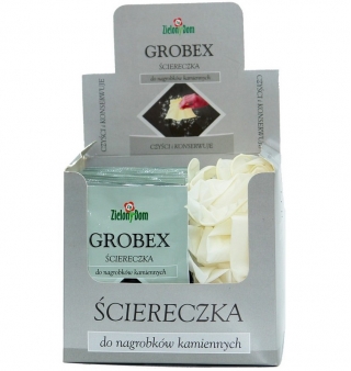 Grobex - čistilna ploščica za nagrobne kamne - Green Dom - 