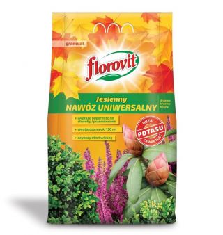 Fertilizante de outono multiuso - para início rápido na primavera - Florovit® - 3 kg - 