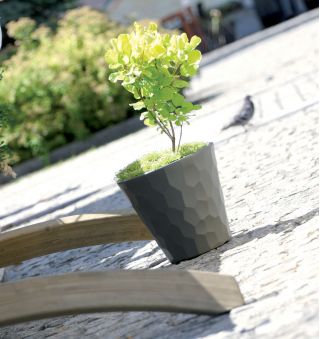 丸い植木鉢-Rocka-35 cm-Umbra - 