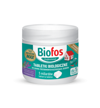 Bio-Tabs für Senkgruben und Hauskläranlagen - Biofos - 12 Stück im Glas - 