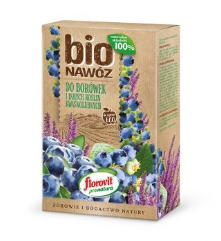 BIO blåbær- og syregjødsel - for organiske kulturer - Florovit® - 800 g - 