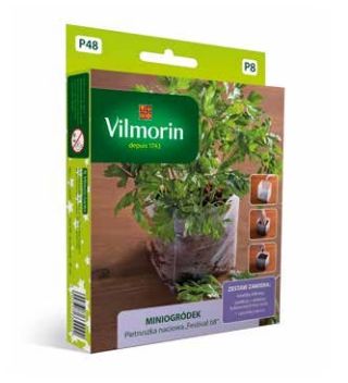 Mini Garden - Pasli daun - starter ditetapkan untuk penanaman dalaman - 3000 biji - Petroselinum crispum  - benih
