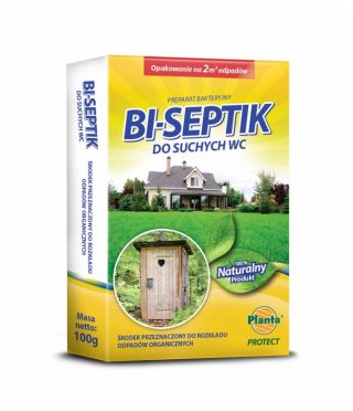 BiSeptik sausais tualetes tīrīšanas līdzeklis - 100 g - 